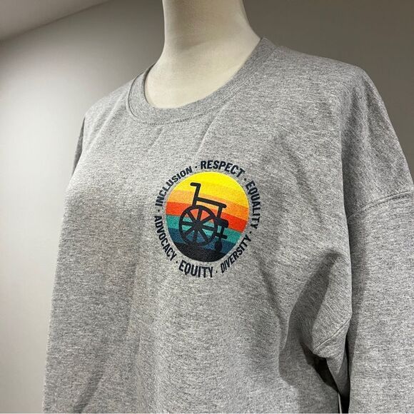 Inclusion crewneck long sleeve sweatshirt - Picture 2 of 13